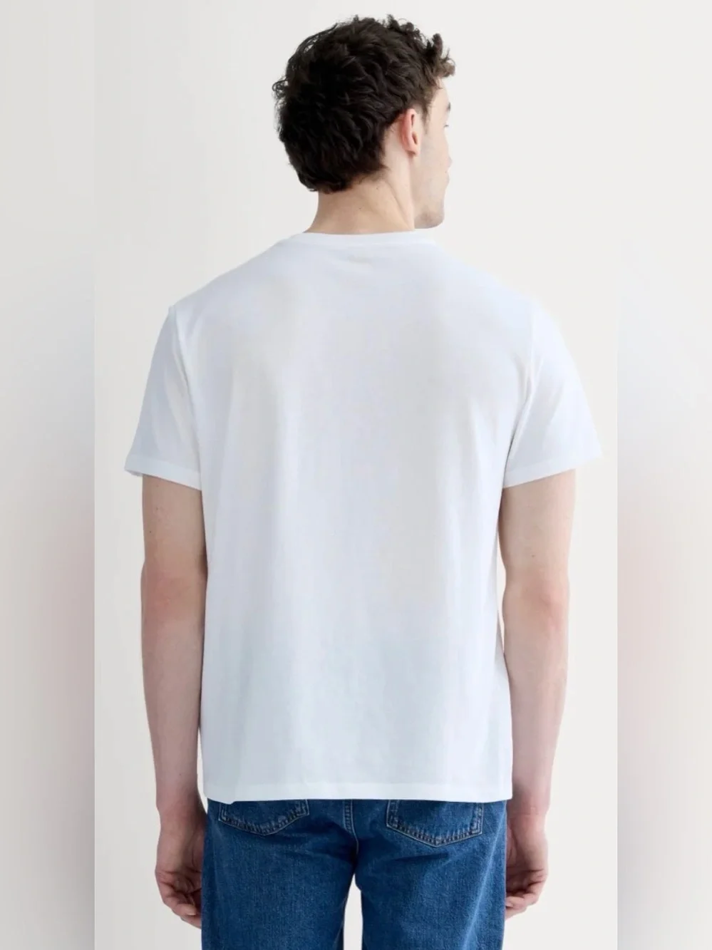 New Everlane THE PREMIUM-WEIGHT CREW Uniform in White Size XS - Picture 2 of 11